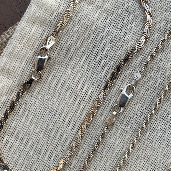 ✨ Stunning 925 Sterling Silver Bracelet Set (Made in Italy) (Like New) - Picture 6 of 10